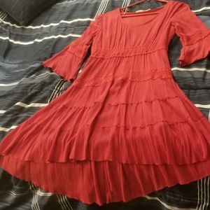 Quarter length sleeve dress!